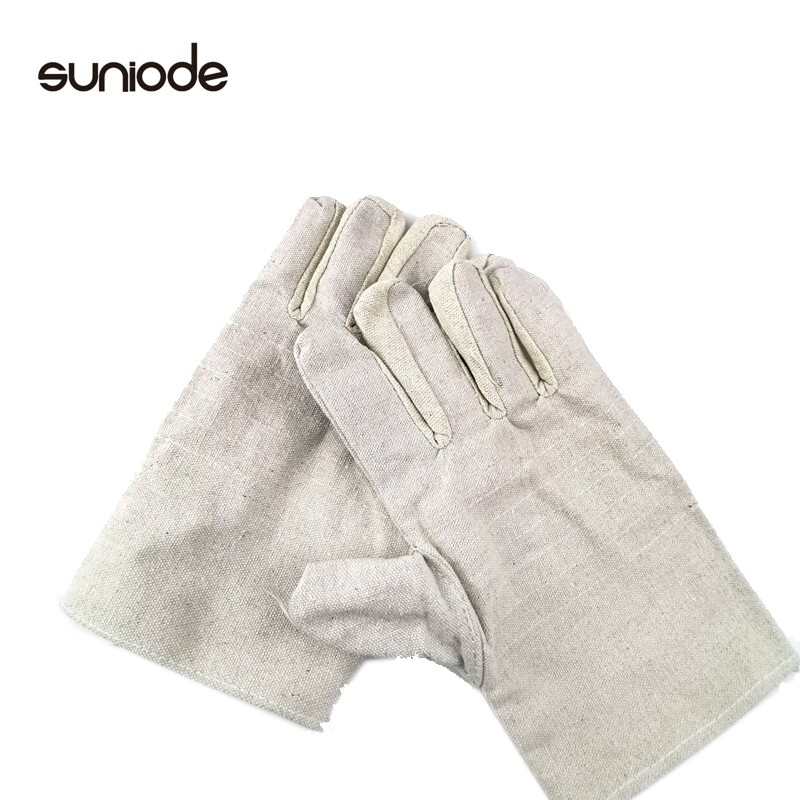 善妮欧德(suniode)24道线黄甲帆布帆布手套电焊劳保手