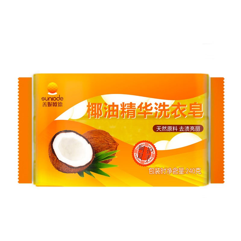 善妮欧德(suniode) 椰油精华洗衣皂 240克/块