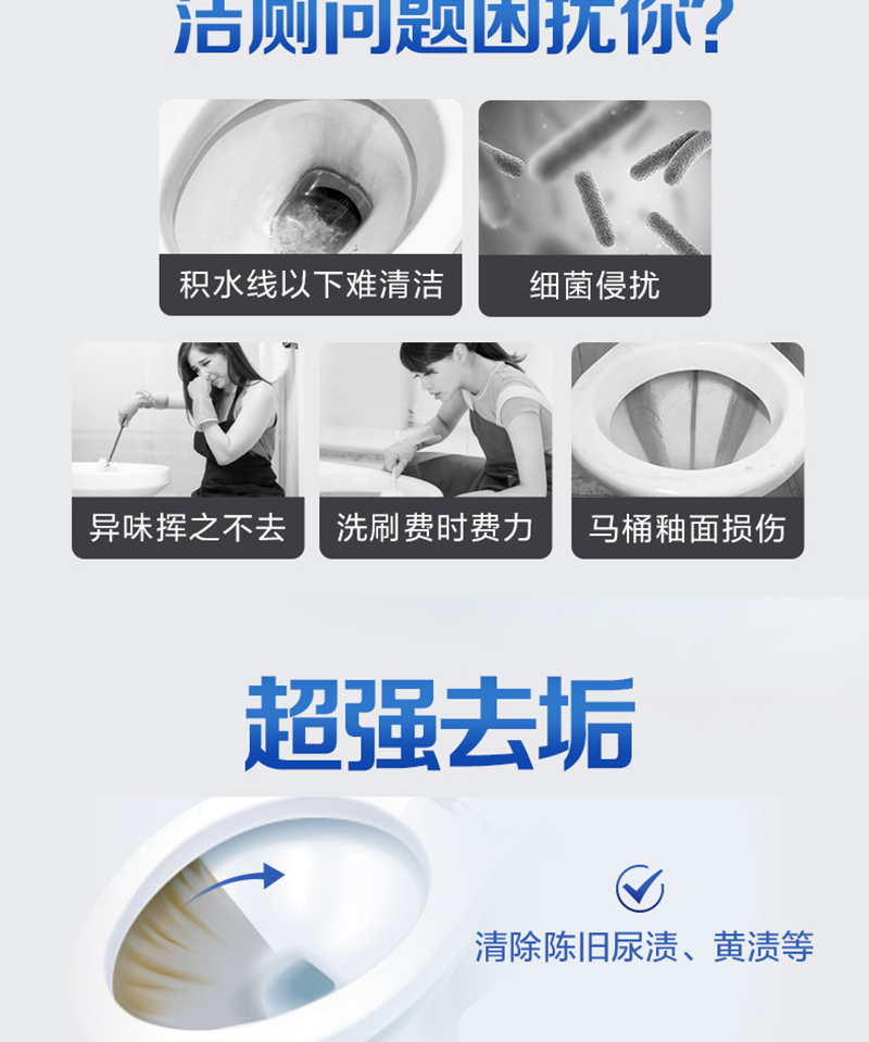 善妮欧德(suniode)洁厕 马桶清洁剂 5L/桶(图3)