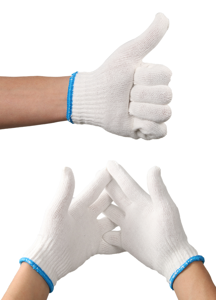 善妮欧德(suniode)21支纱线手套 劳保手套 10双/组耐磨防滑工地劳动保护(图5)