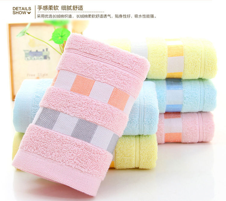 善妮欧德(suniode)全棉毛巾 33*70cm 100g 卡其色纯棉毛巾 柔软吸水(图2)