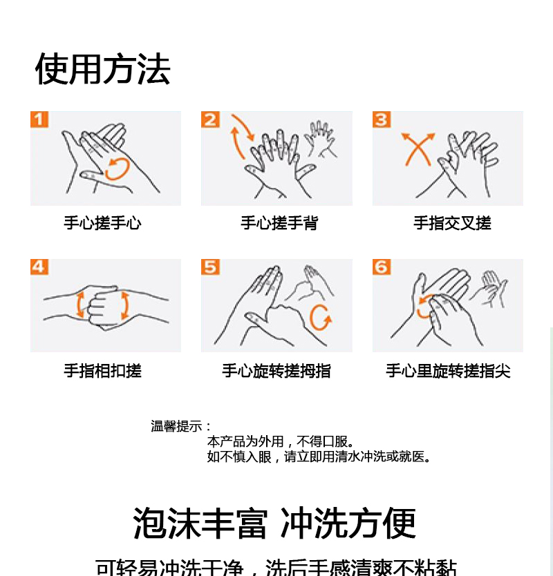 善妮欧德(suniode)芦荟洗手液按压款圆瓶500ml S1036 单位(瓶)  (图3)