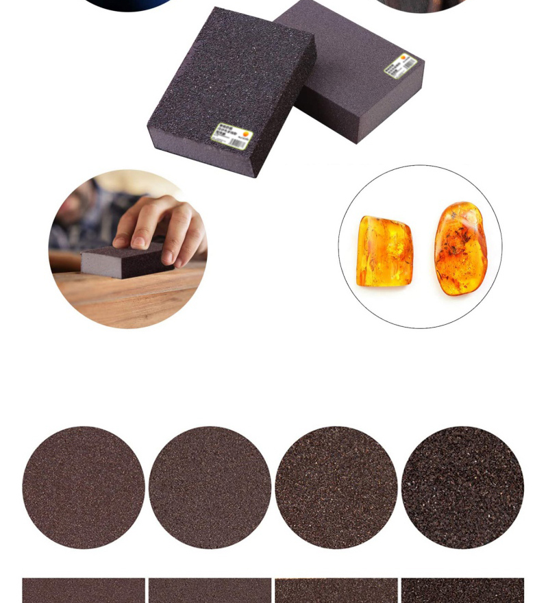 善妮欧德(suniode)百洁布金刚砂海绵擦 S1067(图3)